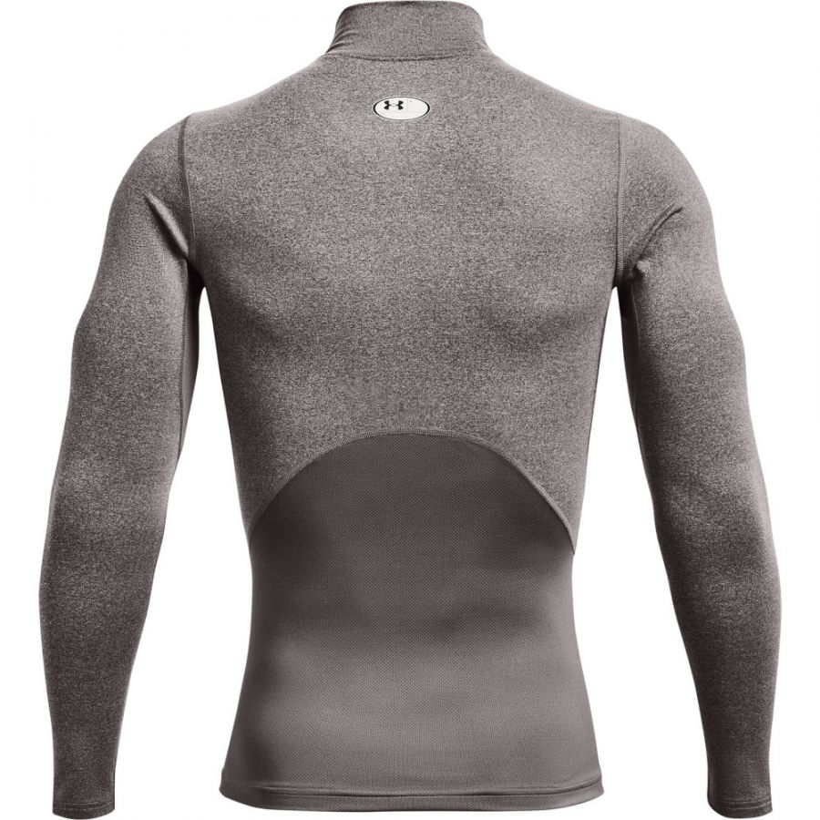 Under Armour Mens Cold Gear Armour Compression Mock Neck Top - Black