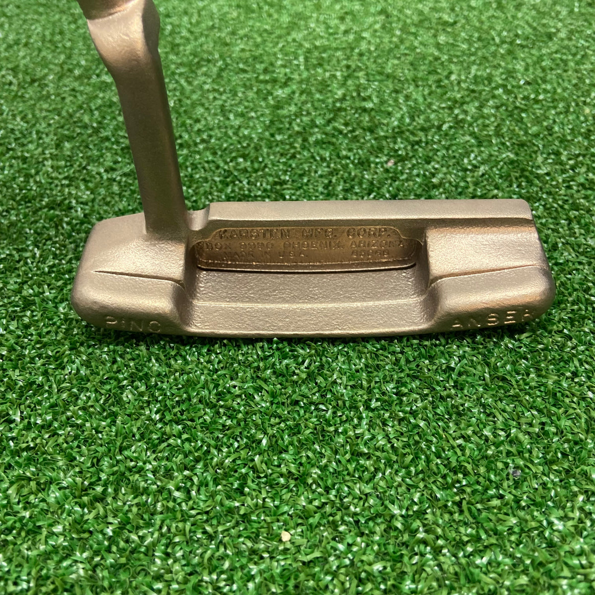 PING ANSER Bronze Golf Putter Secondhand Refurbished Andrew Morris Golf
