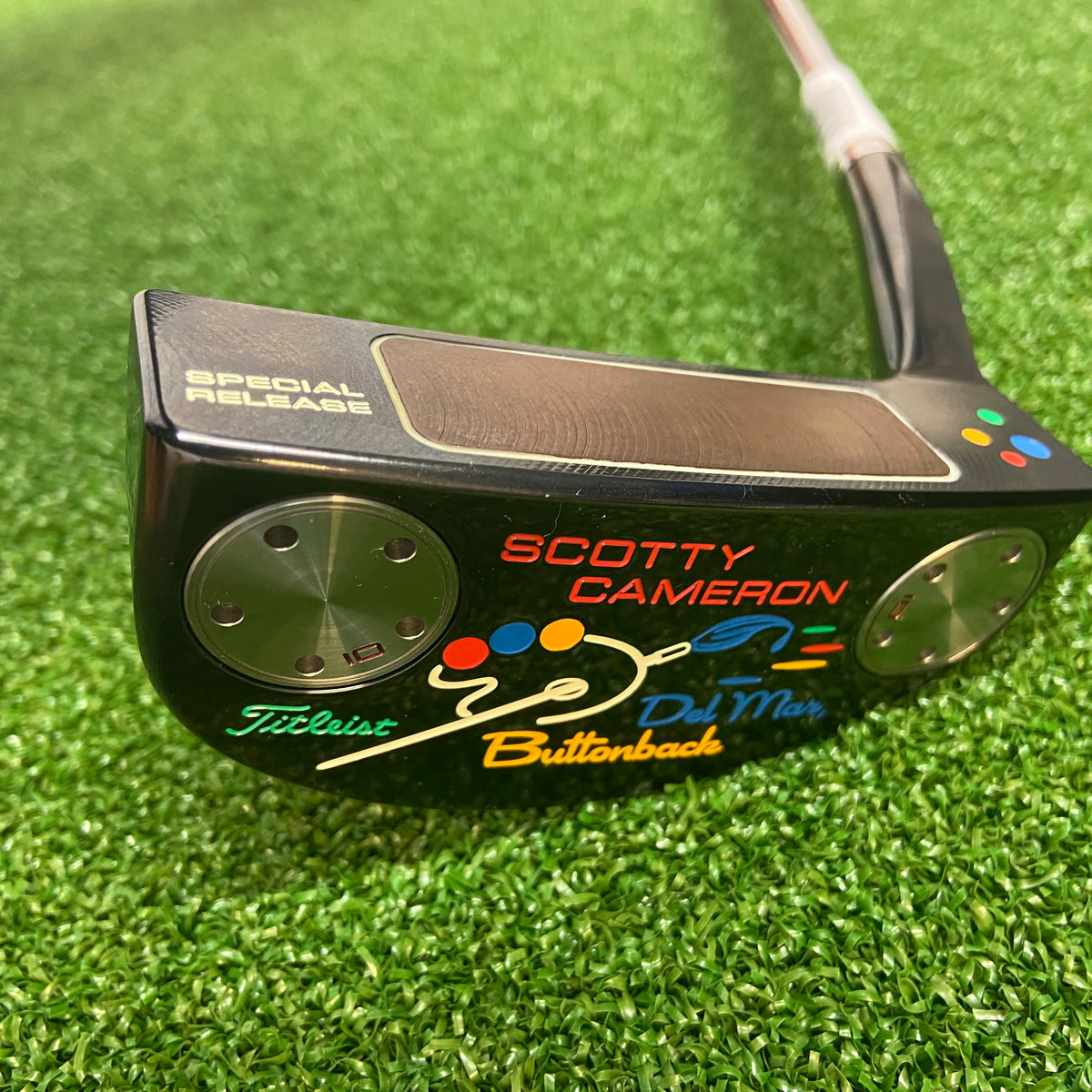 Scotty Cameron DEL MAR BUTTON BACK 35