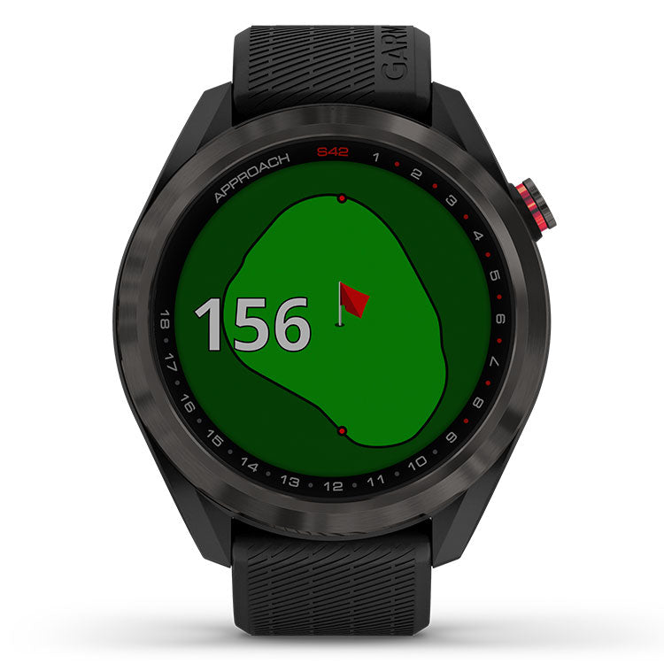 Garmin Approach S42 GPS Golf Watch - Black/Carbon Grey