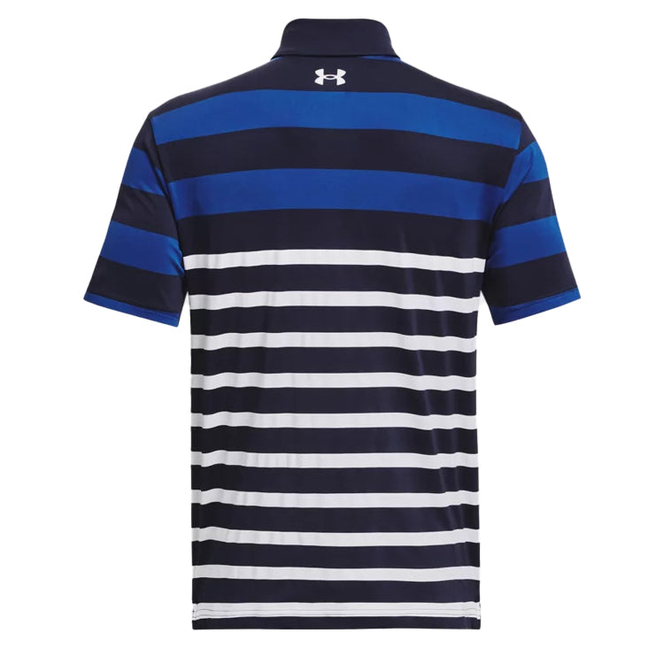 Under armour men's playoff blast discount stripe golf polo