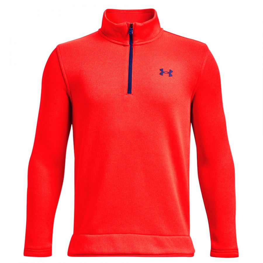 Under Armour Junior Golf Sweater Fleece Radio Red / Bauhaus Blue