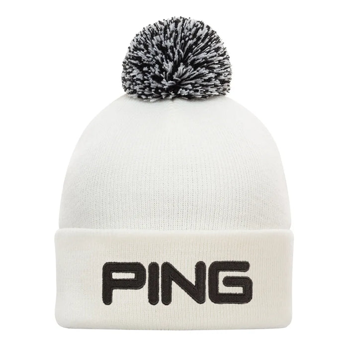 Ping Classic Golf Bobble Hat - White