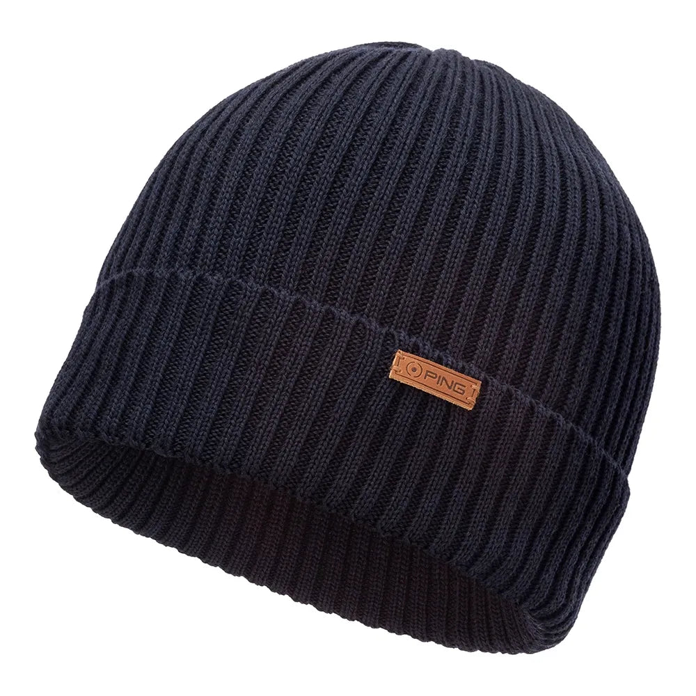 Ping Norse S2 Knit Golf Beanie - Navy