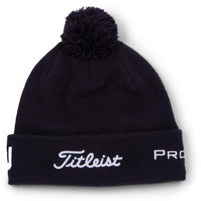 Titleist Tour Pom Pom Golf Beanie – Navy