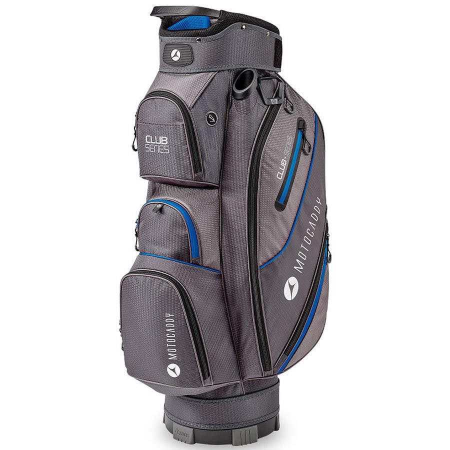 Motocaddy 2023 Club Series Golf Cart Bag - Charcoal/Blue