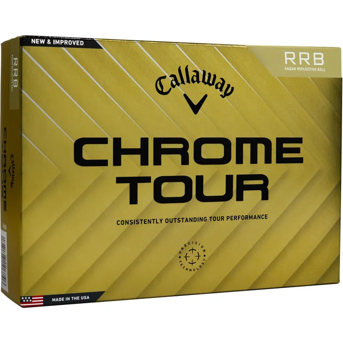 Callaway Golf Chrome Tour Radar RB Golf Balls - White