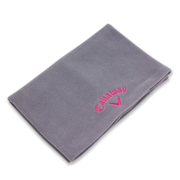 Callaway Ladies Golf Snood Neck Warmer - Pink/Grey