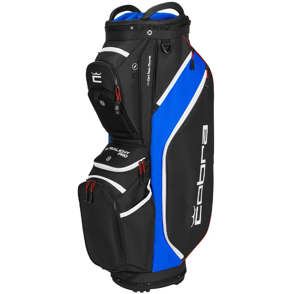 Cobra Ultralight Pro Golf Cart Bag - Black/Blue