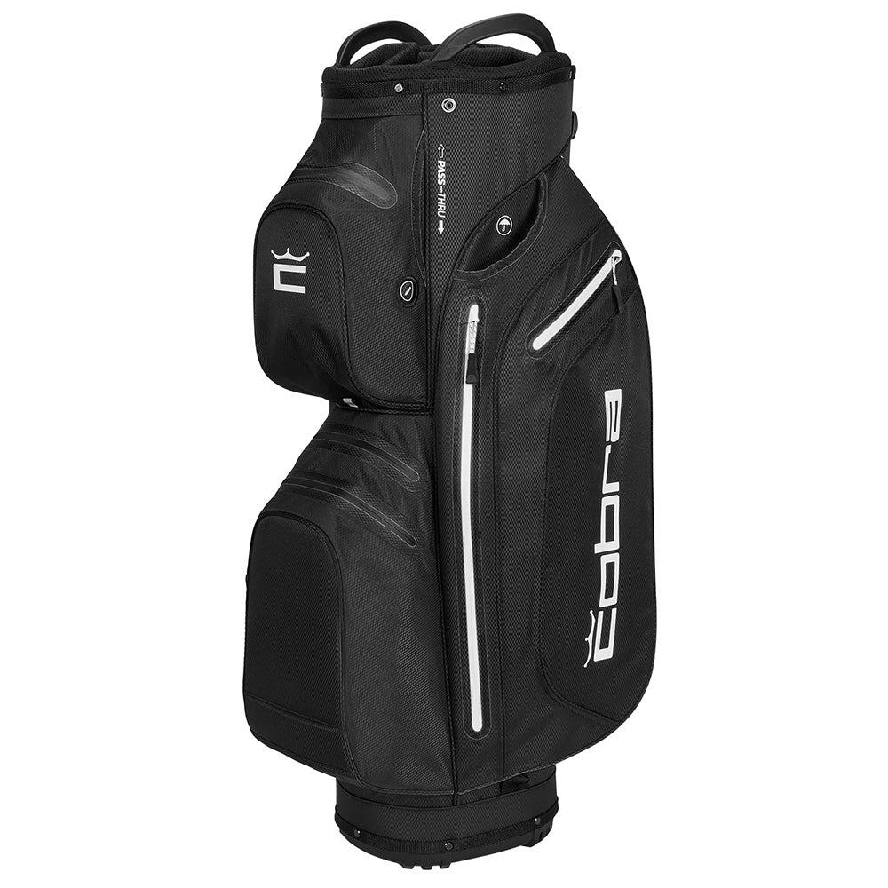 Cobra Ultradry Pro Golf Cart Bag - Black/White