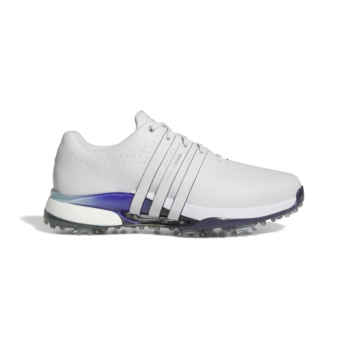 adidas Tour 360 24 Boost Golf Shoes - Dash Grey/Aurora Ink/Cobalt Blue