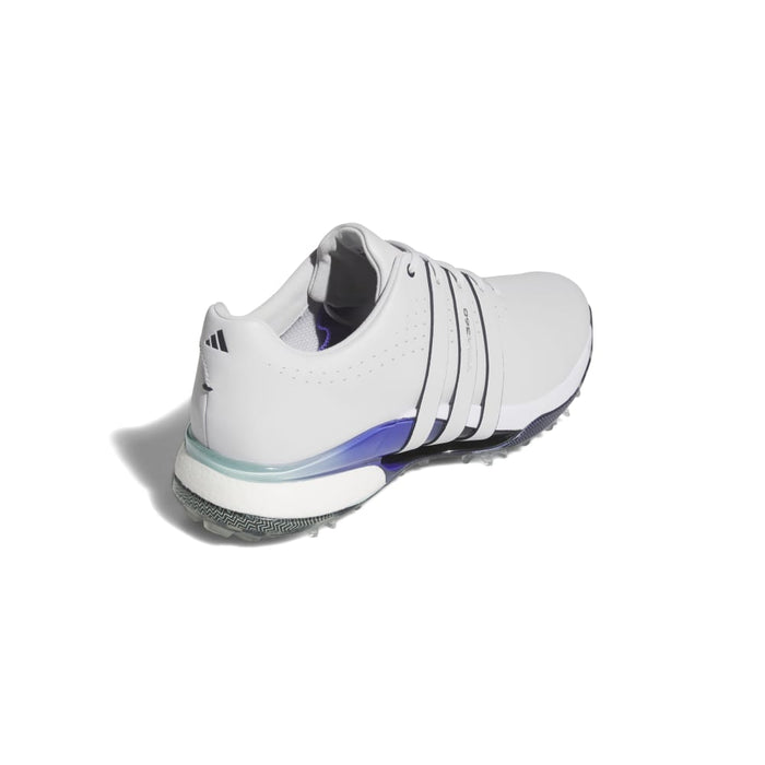 adidas Tour 360 24 Boost Golf Shoes - Dash Grey/Aurora Ink/Cobalt Blue