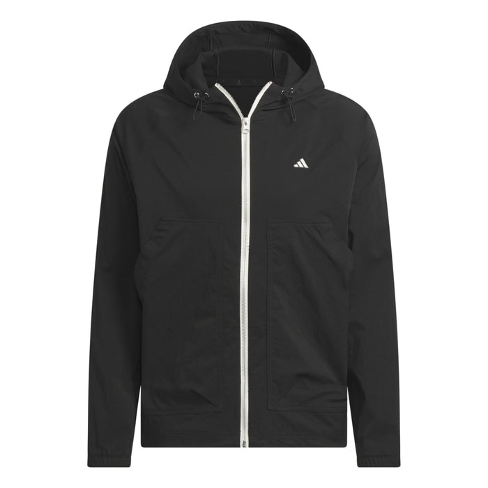 adidas Go-To Utility Full-Zip Golf Jacket - Black