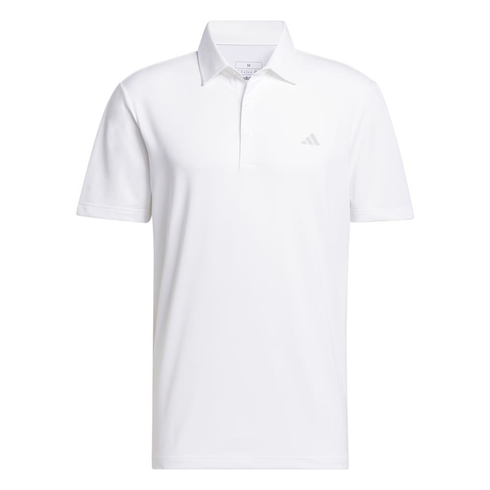 adidas Ultimate365 Solid LC Golf Polo Shirt - White