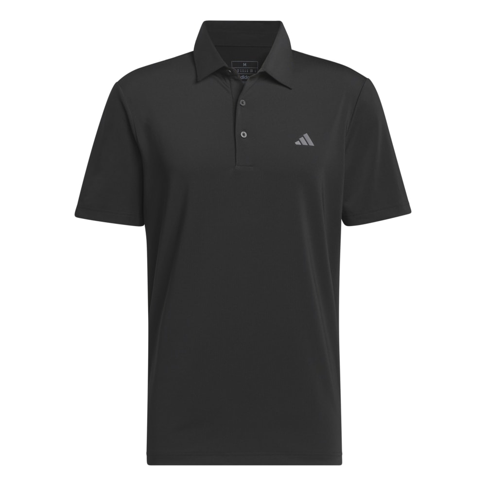 adidas Ultimate365 Solid LC Golf Polo Shirt - Black