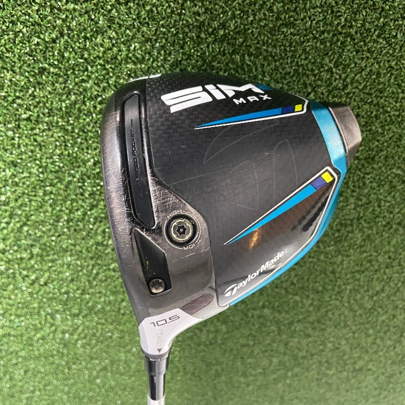 Taylormade SIM2 Max Lefthanded Golf Driver Secondhand Andrew Morris
