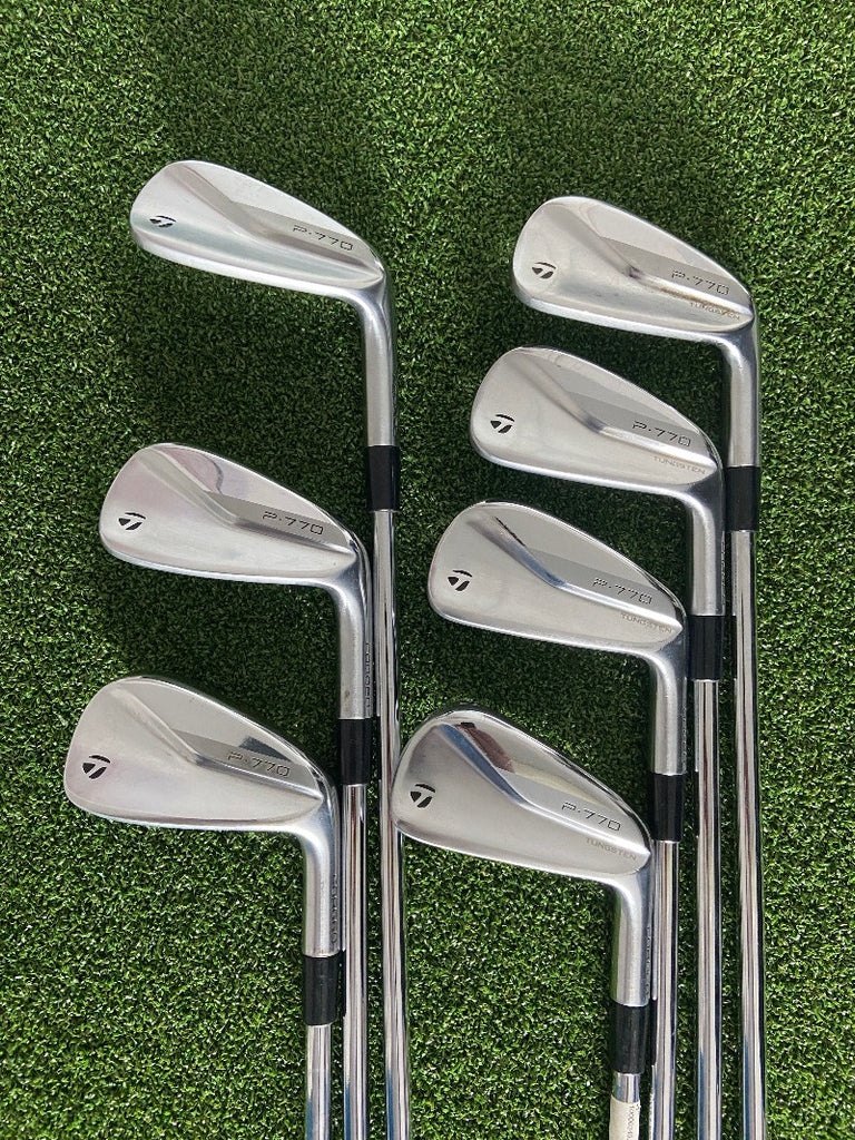 Taylormade P770 Golf Irons - Secondhand (-1" shaft length)