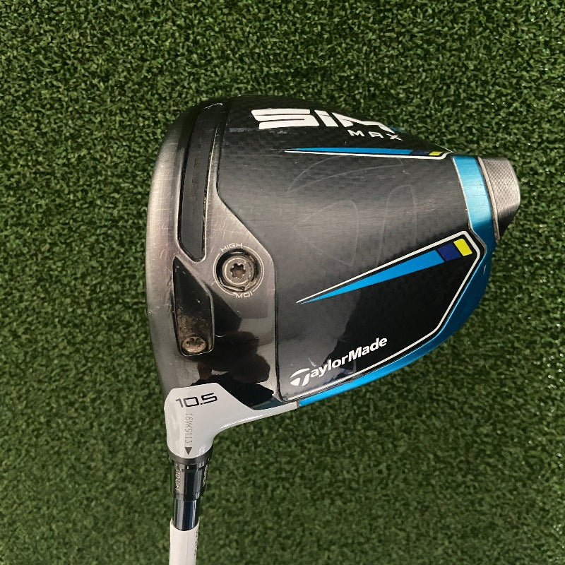 Taylormade SIM2 MAX Lefthanded Golf Driver - Secondhand