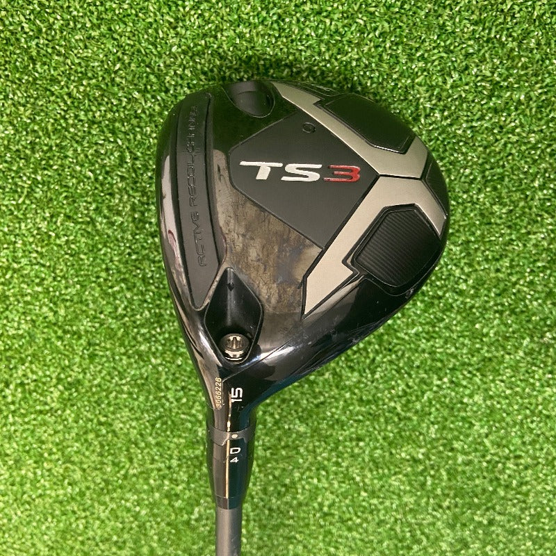 Titleist TS3 Lefthanded Golf Fairway Wood - Secondhand