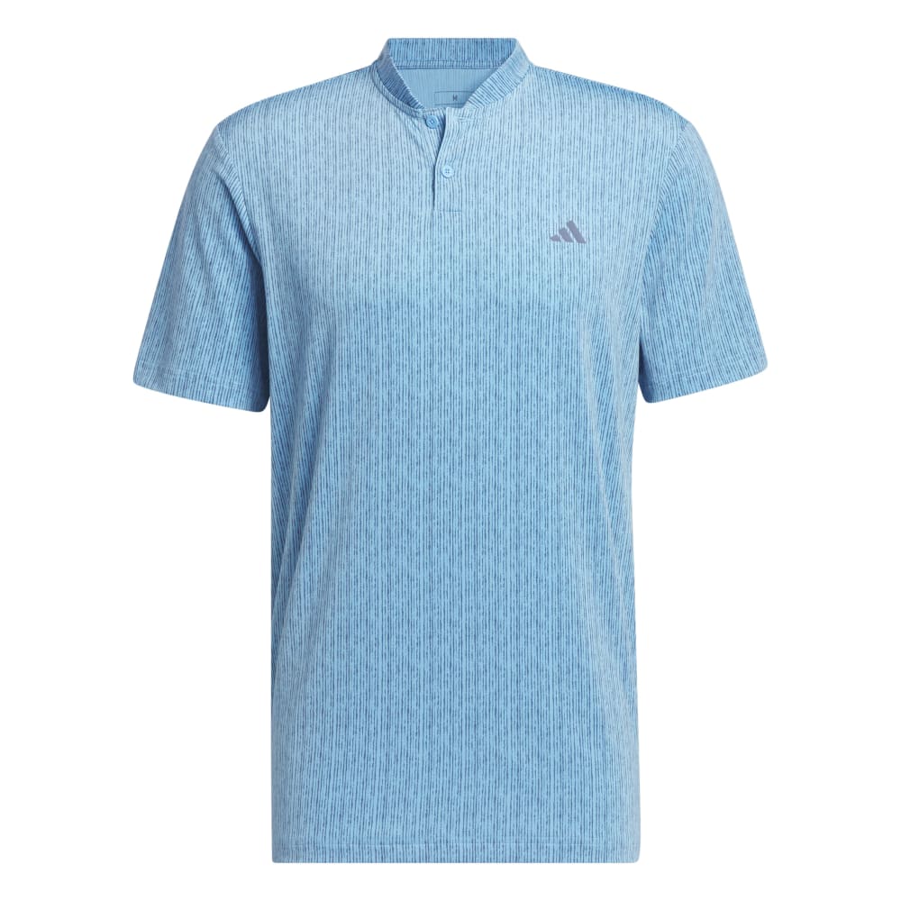 adidas Sport Stripe Golf Polo Shirt - Semi Blue Burst/Preloved Ink