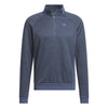 adidas DWR 1/4 ZIP Golf Sweater - Black/Collegiate Navy