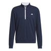 adidas Lightweight 1/4 Zip Golf Pullover - Collegiate Navy