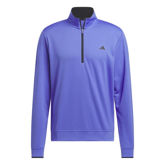 adidas Core Lightweight 1/4 Zip Golf Pullover - Purple