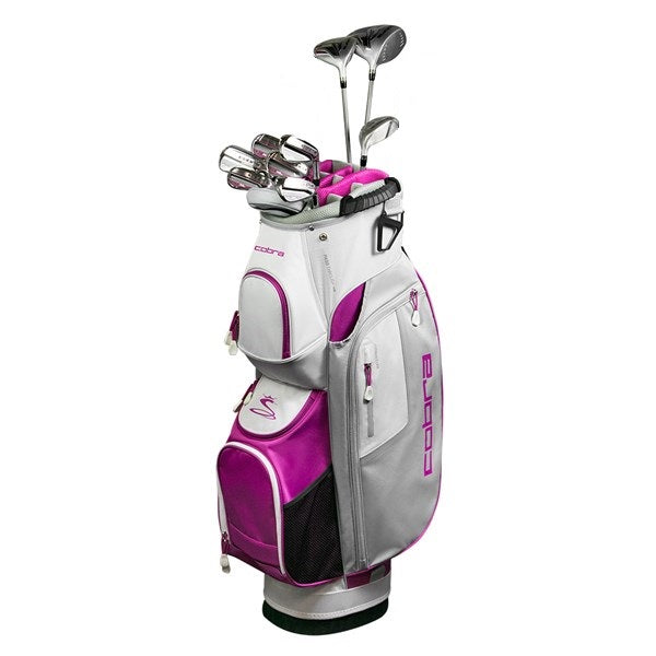 Cobra FLY XL 11-Piece Ladies Golf Package Set - Graphite - Left-Handed