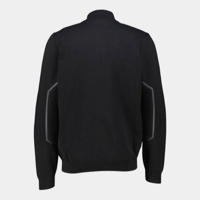 Hugo Boss Zhine 1/4 Zip Jumper - Black