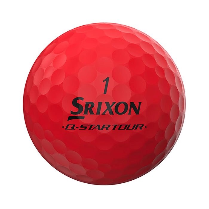 Srixon Q Star Tour Divide Golf Balls - Red