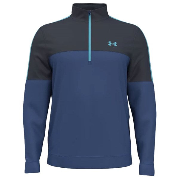 Under Armour Storm Midlayer Half-Zip Golf Pullover - Blue Mirage