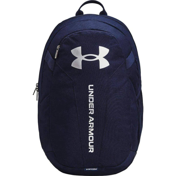 Under Armour Hustle Lite Golf Backpack Midnight Navy Silver