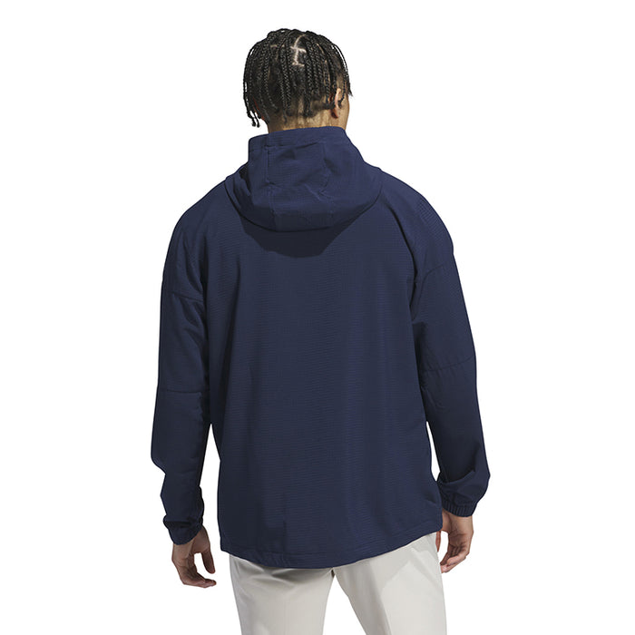 adidas Ultimate365 Club Anorak Golf Hoodie - Navy