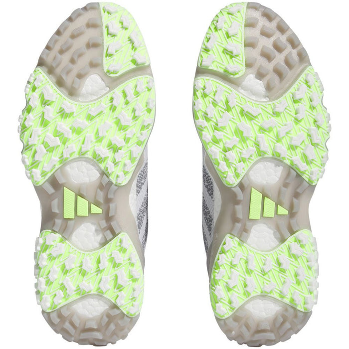 adidas Codechaos 22 Golf Shoes - White/Grey/Lucid Lemon