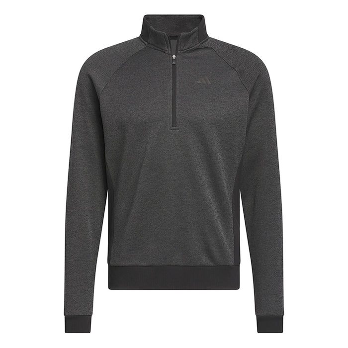 adidas DWR 1/4 Zip Golf Sweater - Black