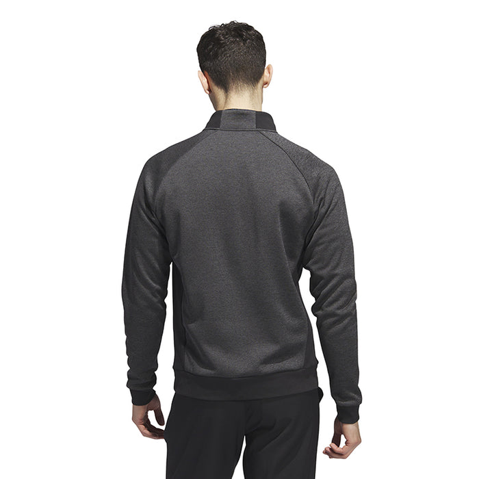 adidas DWR 1/4 Zip Golf Sweater - Black