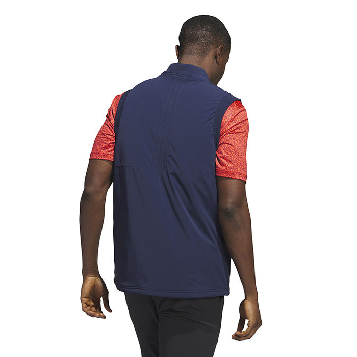 adidas Ultimate365 Tour Frost Guard Full Zip Golf Vest - Navy