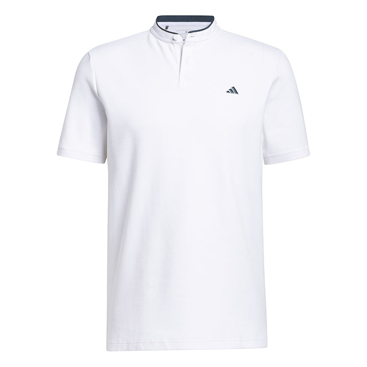 adidas Go-To Henley Golf Polo Shirt - White