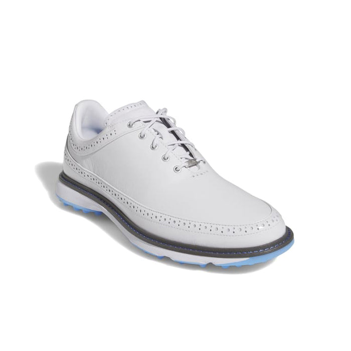 adidas Modern Classic 80 Golf Shoes - Dash Grey/Matte Silver/Blue Burst