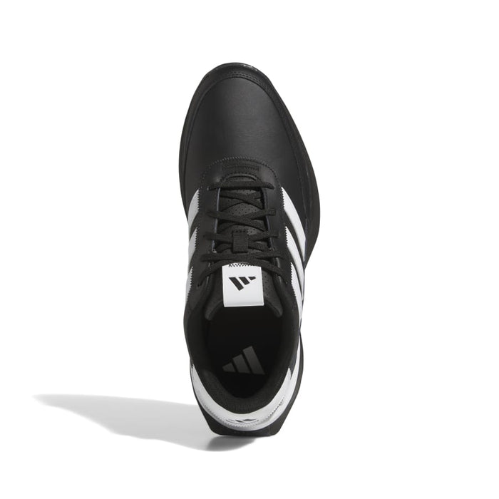 adidas S2G SL Leather Golf Shoes - Black/White