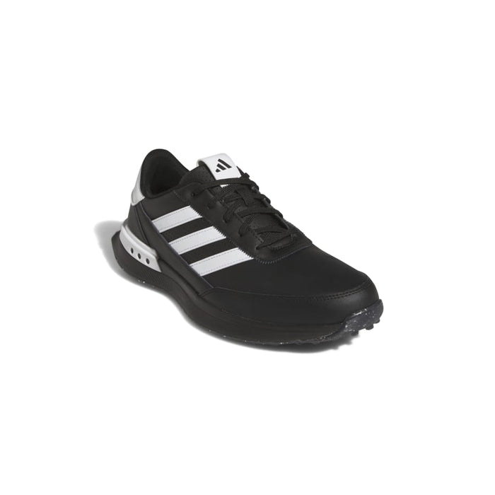 adidas S2G SL Leather Golf Shoes - Black/White