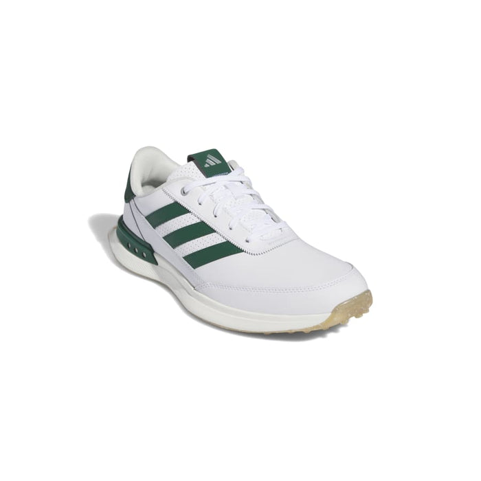 adidas S2G SL Leather Golf Shoes - White/Green