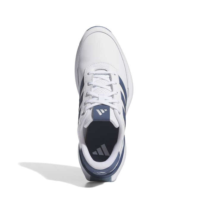 adidas S2G SL Leather Golf Shoes - White/Navy