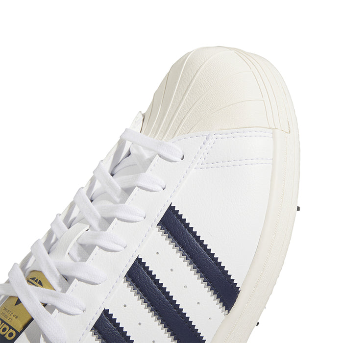 Adidas Superstar Golf Shoes - White/Navy