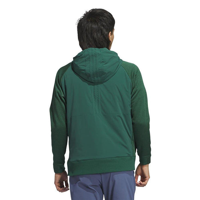 adidas Ultimate365 Tour Frostguard Padded Golf Hoodie - Collegiate Green