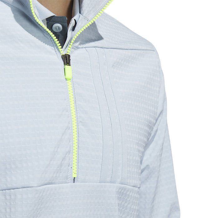 adidas Ultimate365 Tour Wind Ready Half-Zip Pullover - Wonder Blue