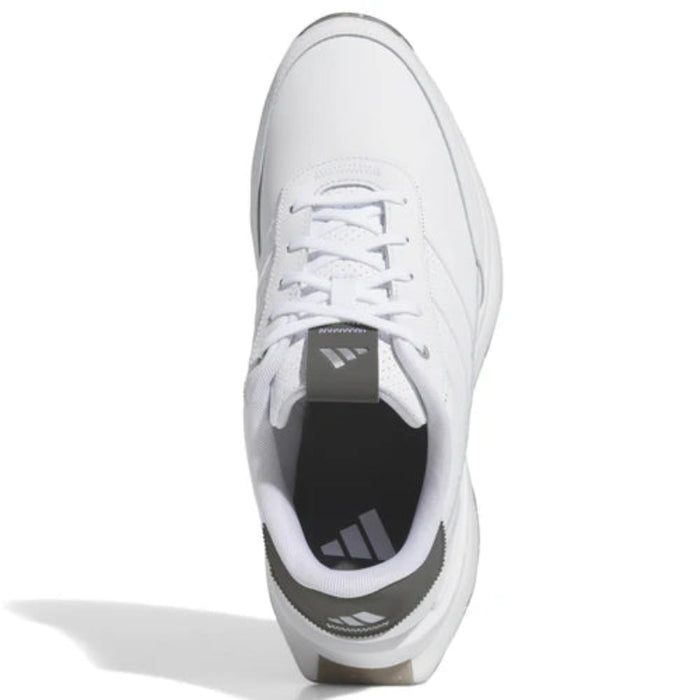 adidas S2G 24 Spikeless Leather Golf Shoes -  White/Charcoal