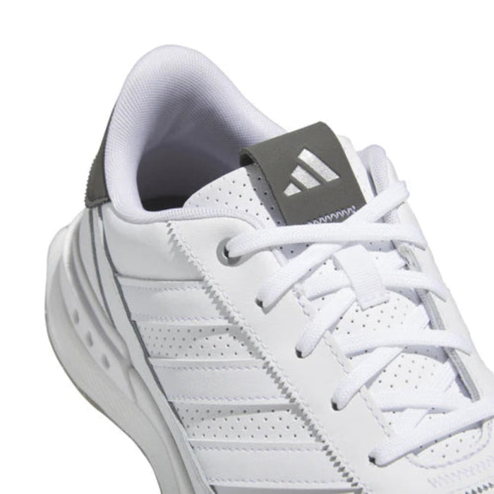 adidas S2G 24 Spikeless Leather Golf Shoes -  White/Charcoal