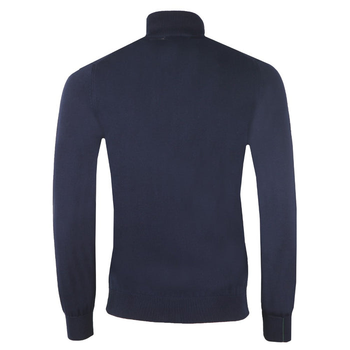 Lacoste 1/4 Zip Golf Sweater - Navy