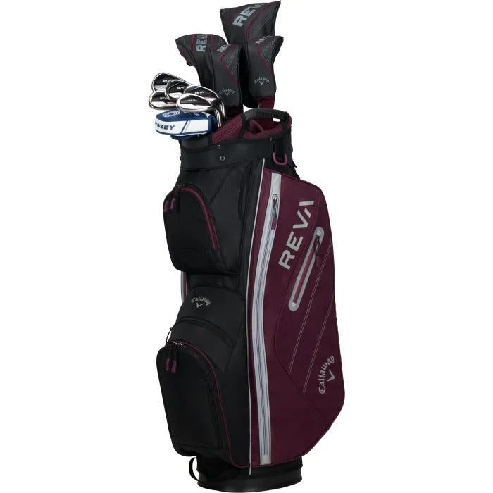 Callaway Reva 11-Piece Ladies Golf Package Set - Eggplant